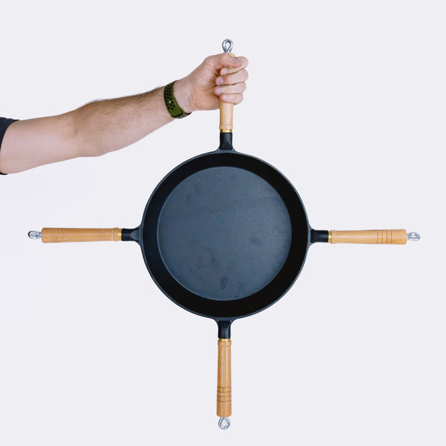 Korean BBQ Cast Iron Cooking Pan