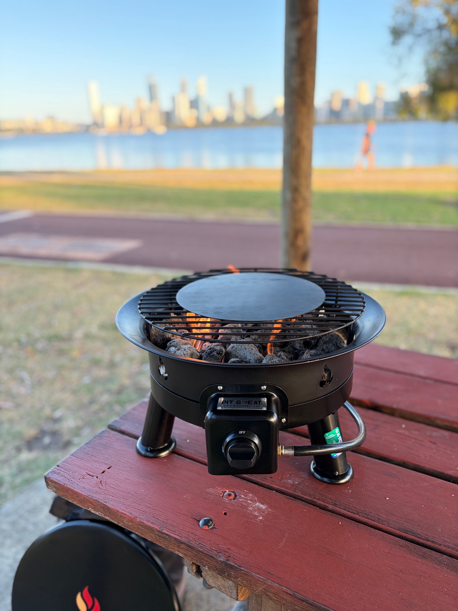 Pit & Seat Portable Gas BBQ - BACK IN STOCK 27 MARCH 2026