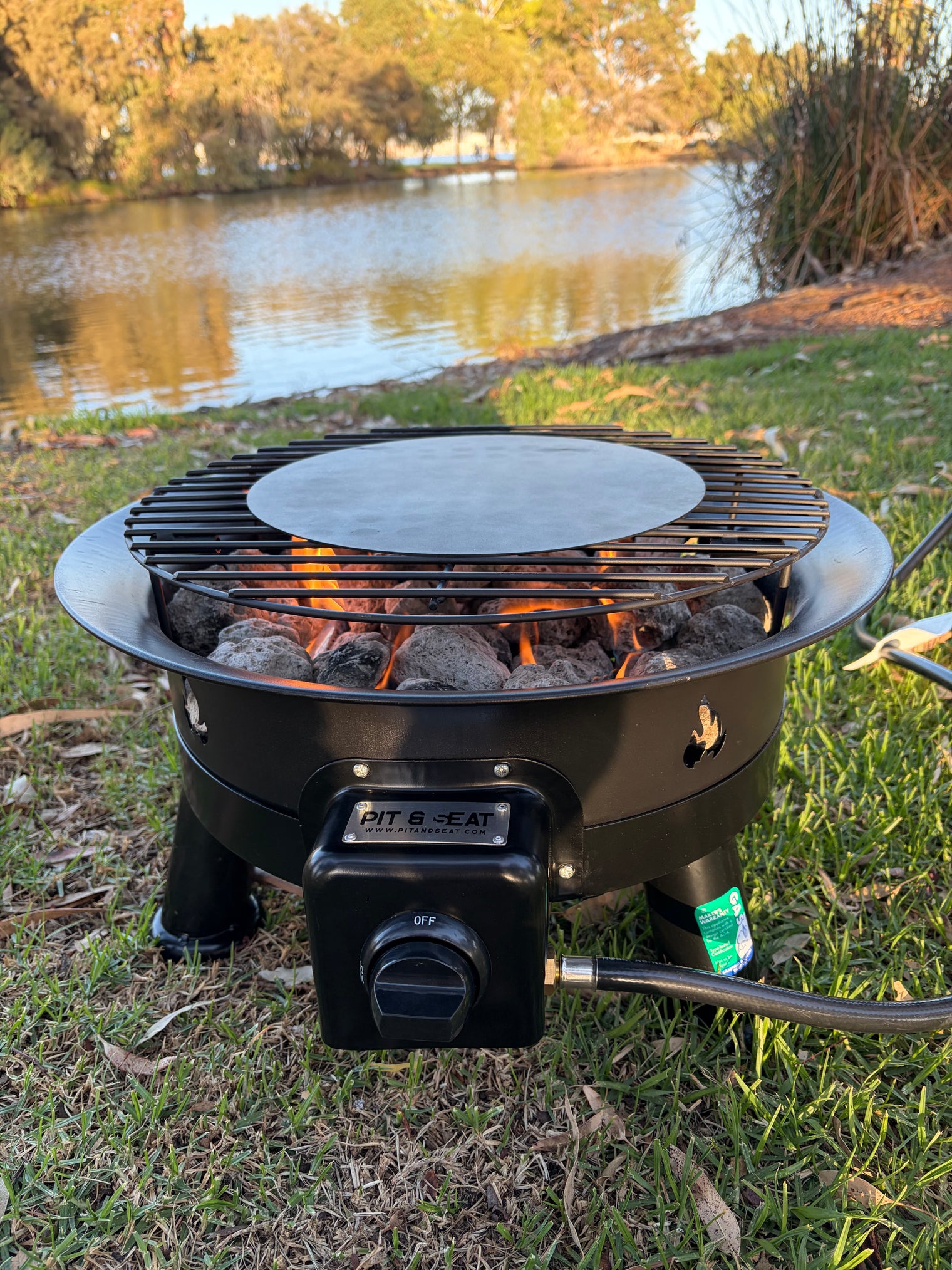 Pit & Seat Portable Gas BBQ - BACK IN STOCK 27 MARCH 2026
