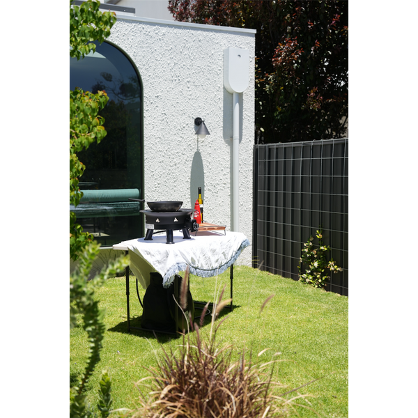 Portable Gas Barbecue Pit - Pit & Seat