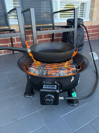 Pit & Seat Portable Gas BBQ FLAME - FREE SHIPPING AUS WIDE