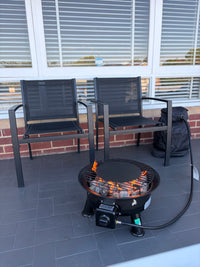Pit & Seat Portable Gas BBQ FLAME - FREE SHIPPING AUS WIDE