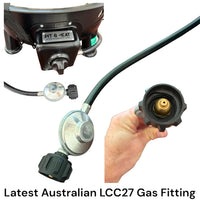 Portable Gas BBQ Flame | Outdoor Dual-Use