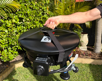 Portable Gas BBQ Flame | Outdoor Dual-Use