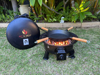 Korean BBQ Cast Iron Cooking Pan (4-Handle Design) COMING SOON!