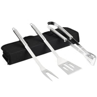 NNEOBA Stainless Steel BBQ Tools Set Silver