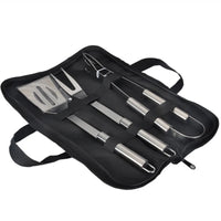 NNEOBA Stainless Steel BBQ Tools Set Silver